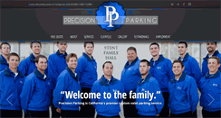 Desktop Screenshot of precision-parking.com